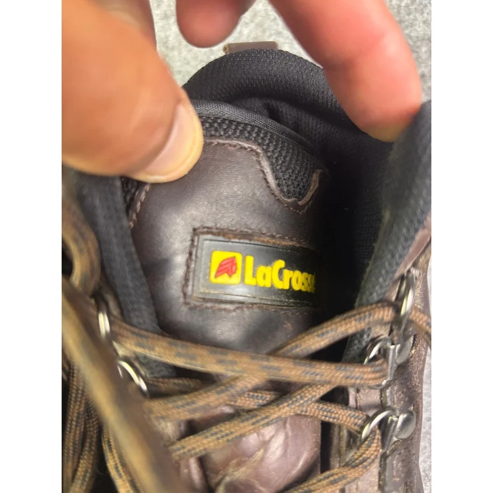 LaCrosse Big Horn Hiking Boots Mens Size‎ 7M Leather Mid Top Outdoor 7417M